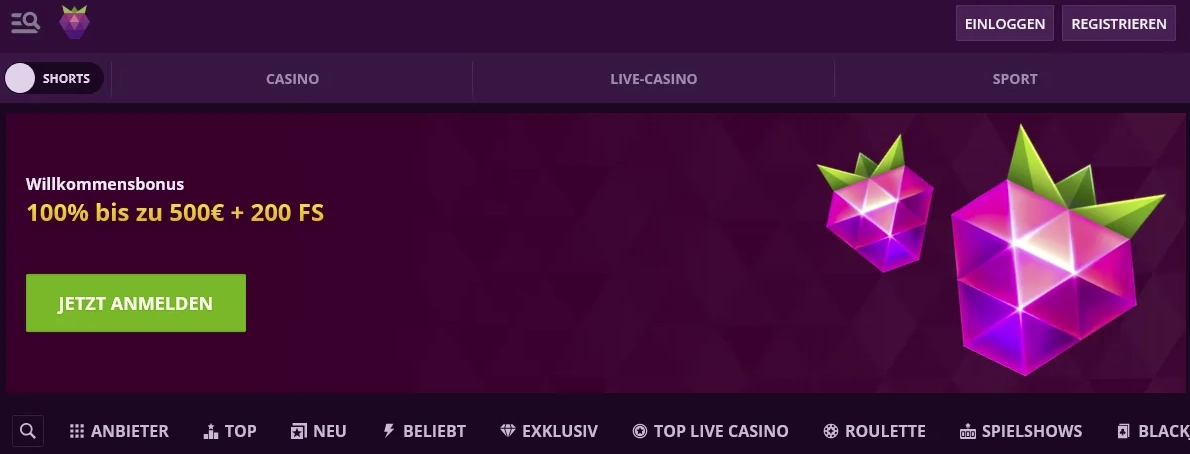 Malina Casino Hauptbild